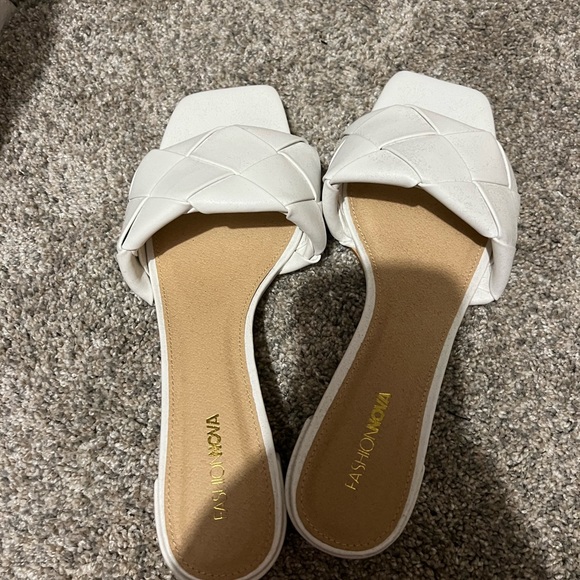 Fashion Nova Shoes - Fashion Nova Size 10 Sandal Heels